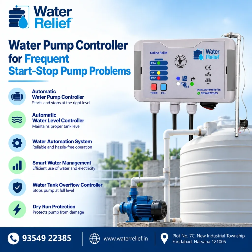Water Pump Controller for Frequent Start-Stop Pump Problems